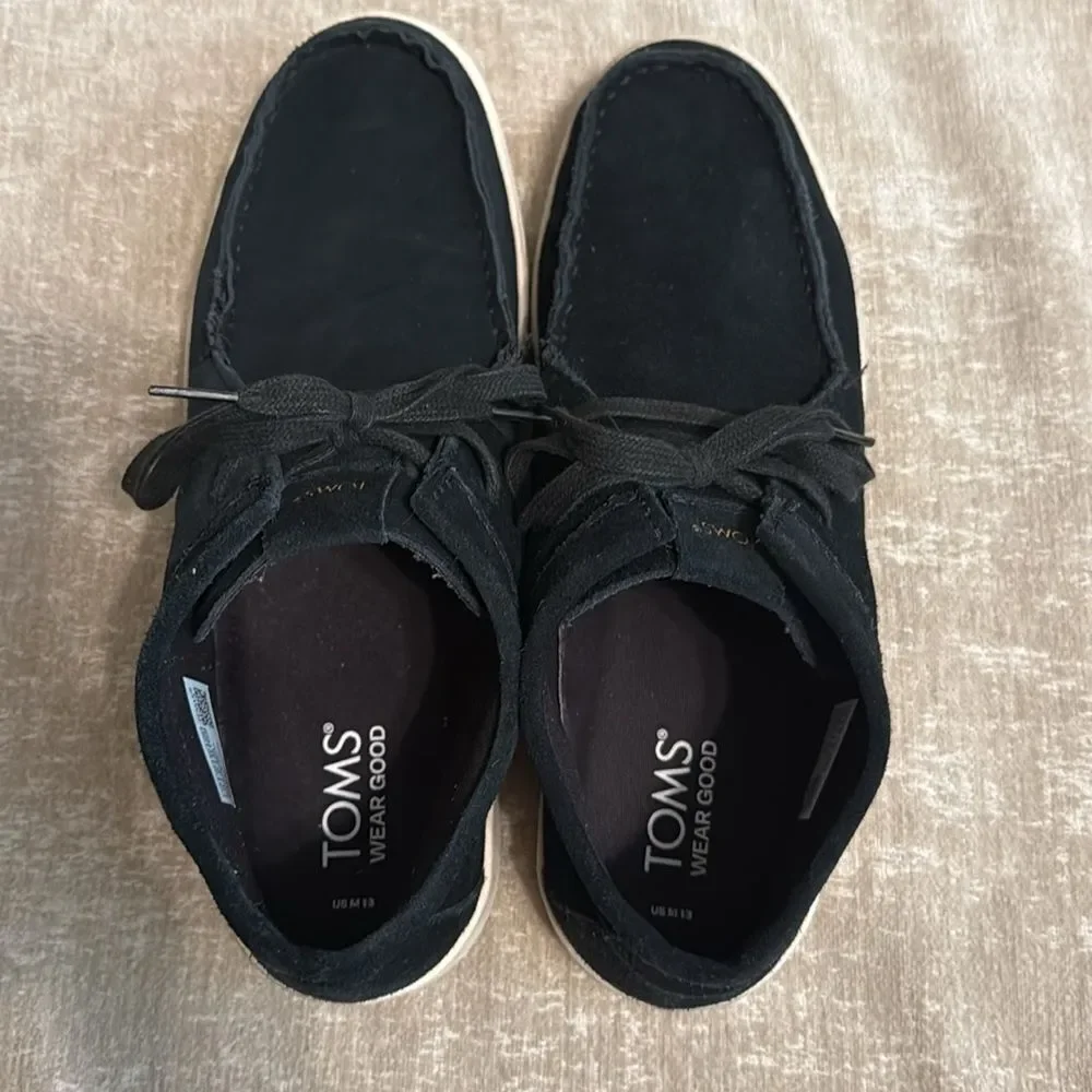 TOMS Men's TRVL Lite Leather Moc Chukka Boots